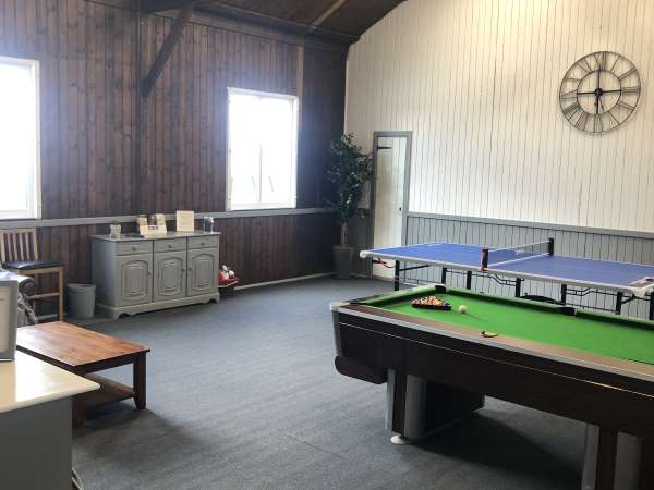 Adult Only caravan park in Cumbria with sports hall